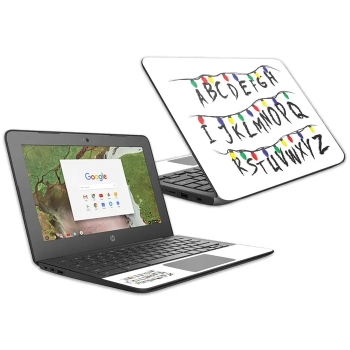 Stranger Alphabet Chromebook G6 11.6″ (2018) Skin