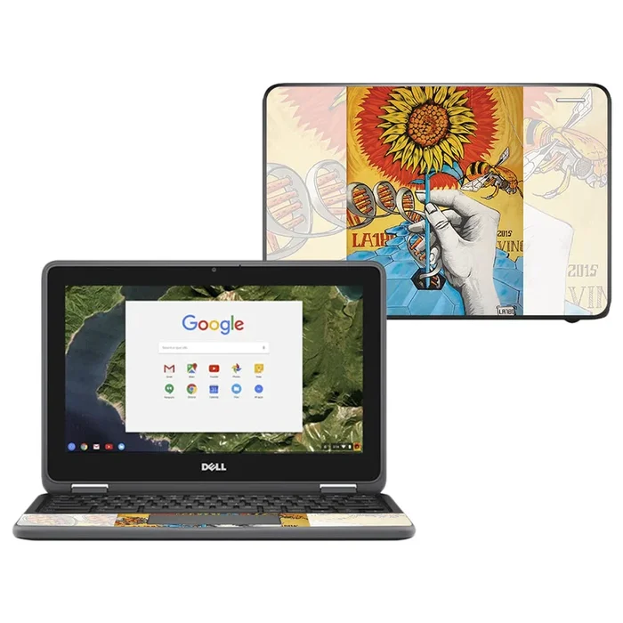 Sunflower Dna Chromebook 11″ 3180 Skin