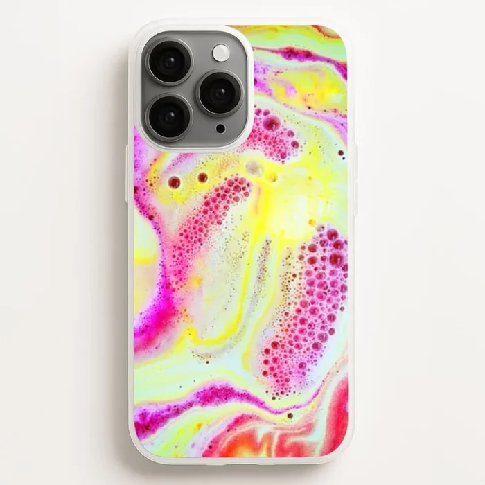 Super Colourful Bath Bomb Pattern Phone Case