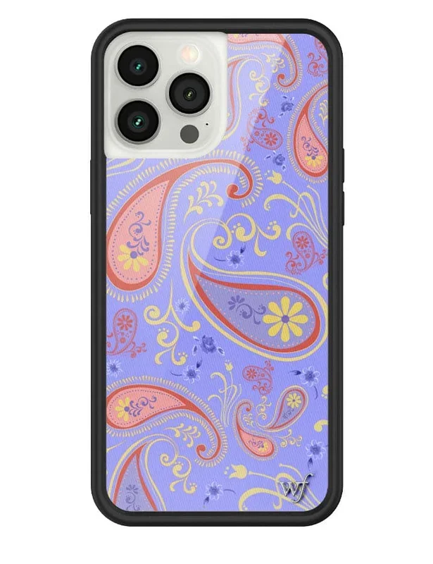 Sweet Pea Paisley iPhone Case