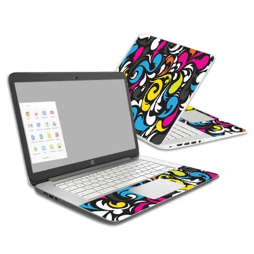 Swirly Chromebook 14 (2014) Skin