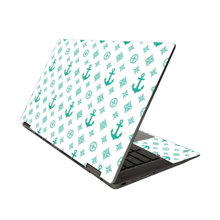 Teal Designer Chromebook x360 14″ (2020) Skin