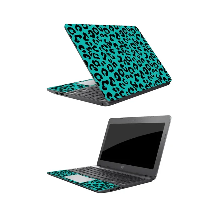 Teal Leopard Chromebook 11.6″ (2018) Skin
