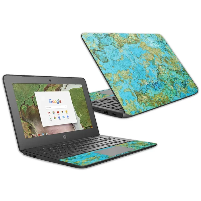 Teal Marble Chromebook G6 11.6″ (2018) Skin