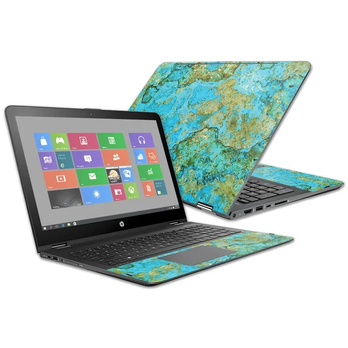 Teal Marble Envy x360 15z 15″ (2016) Skin