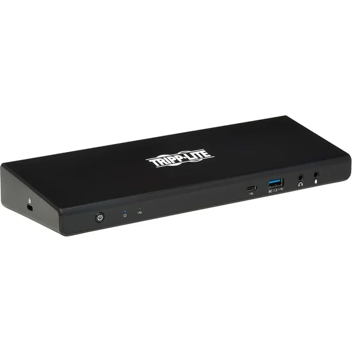 Tripp Lite by Eaton USB-C Dock, Dual Display – 5K 60 Hz DP, 4K 60 Hz HDMI, USB 3.x U442-DOCK21BINT