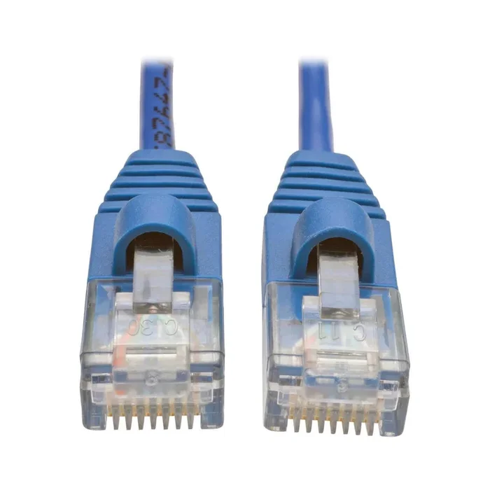 Tripp Lite N001-S04-Bl Cat5E 350 Mhz Snagless Molded Slim (Utp) Ethernet Cable (Rj45 M/M) – Blue, 4 Ft. (1.22 M)