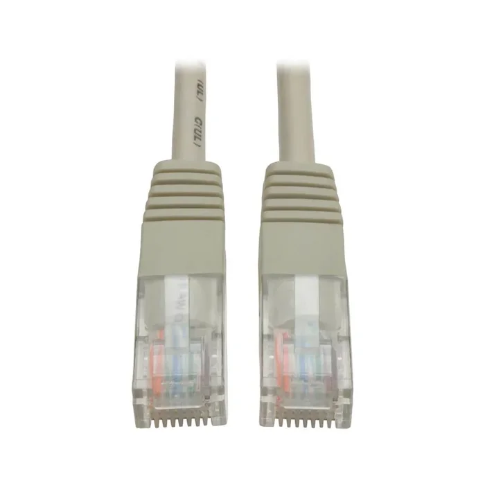 Tripp Lite N002-004-Gy Cat5E 350 Mhz Molded (Utp) Ethernet Cable (Rj45 M/M) – Gray, 4 Ft. (1.22 M)