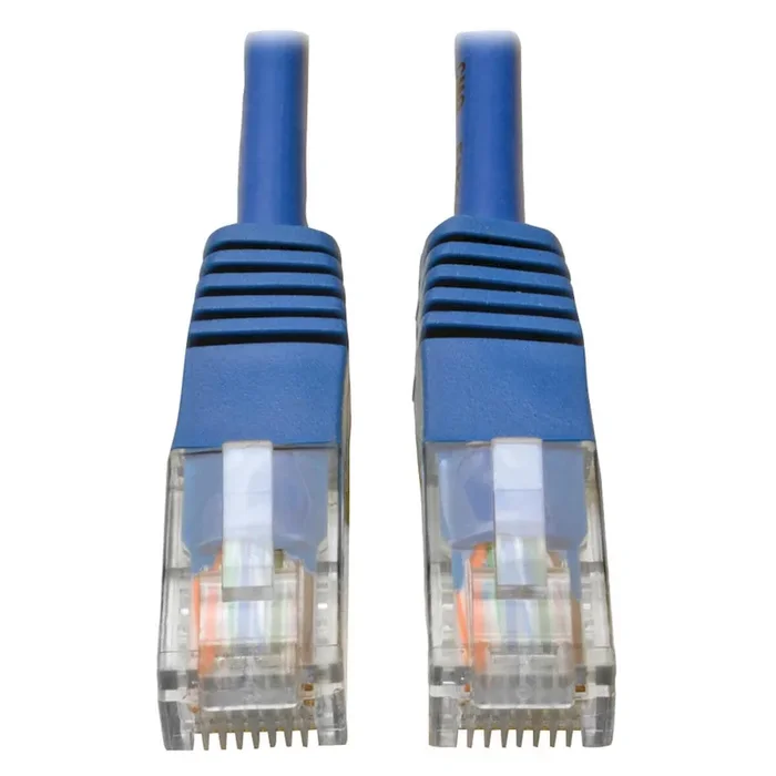 Tripp Lite N002-030-Bl Cat5E 350 Mhz Molded (Utp) Ethernet Cable (Rj45 M/M) – Blue, 30 Ft. (9.14 M)