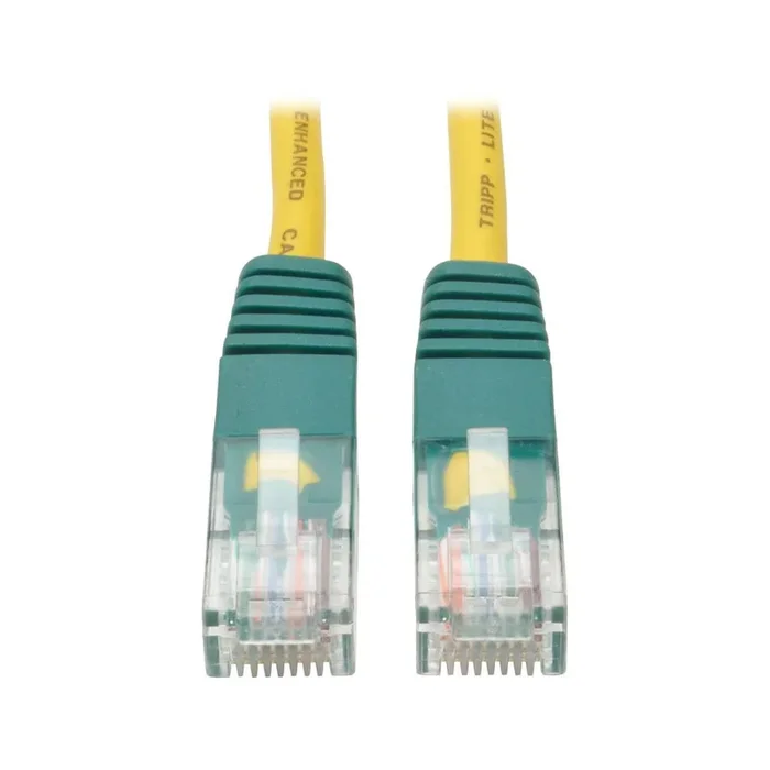 Tripp Lite N010-010-Yw Cat5E 350 Mhz Crossover Molded (Utp) Ethernet Cable (Rj45 M/M) – Yellow, 10 Ft. (3.05 M)