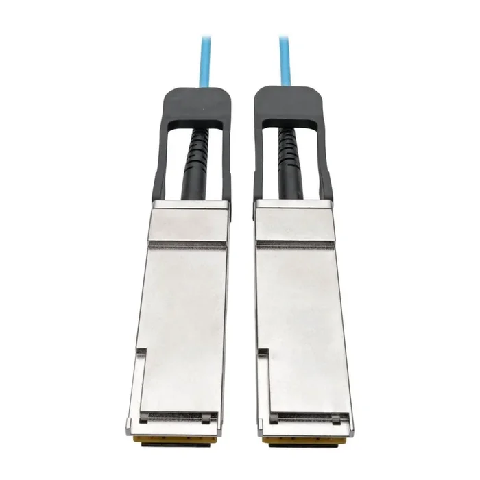 Tripp Lite N28F-02M-Aq Qsfp+ To Qsfp+ Active Optical Cable – 40Gb, Aoc, M/M, Aqua, 2M (6.56 Ft.)