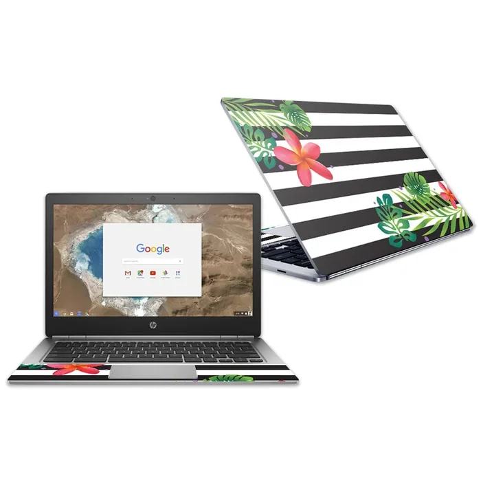 Tropical Stripes Chromebook G1 13.3″ (2018) Skin