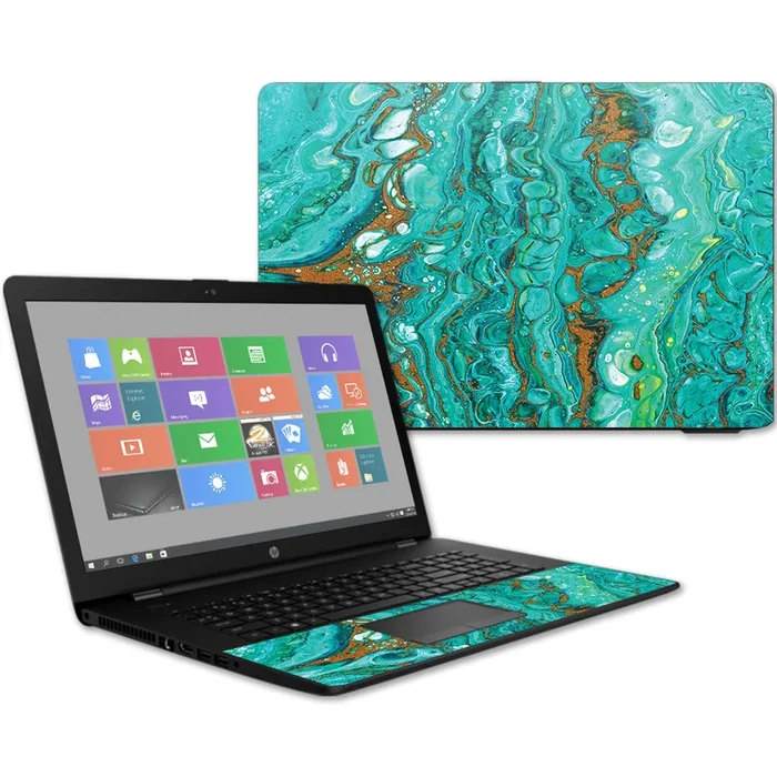 Turquoise Ripple 17t Laptop 17.3″ (2017) Skin