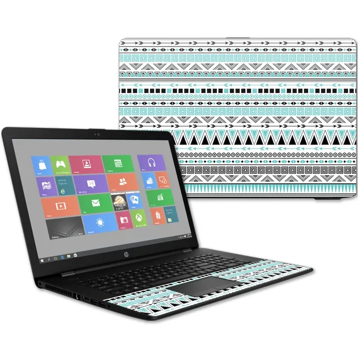Turquoise Tribal 17t Laptop 17.3″ (2017) Skin
