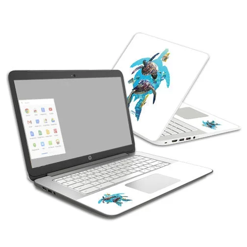 Turtly Cool Chromebook 14 (2014) Skin