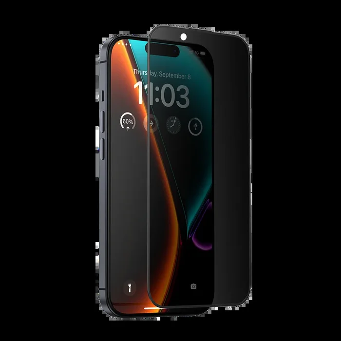 Ultra Shield Privacy Screen Protector for iPhone 15