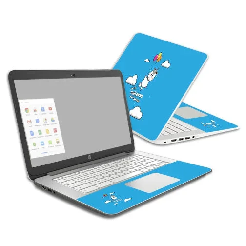 Unicorns Get Lifted Chromebook 14 (2014) Skin
