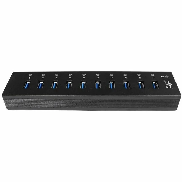 Vantec 10-Port USB 3.0 Aluminum Hub UGT-AH110U3-BK