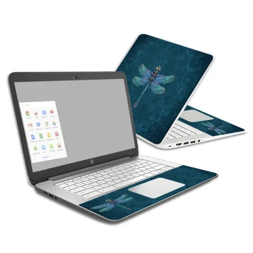 Vibrant Dragonfly Chromebook 14 (2014) Skin
