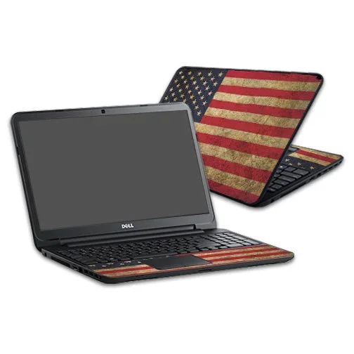 Vintage Flag Inspiron 17 3721 Laptop 17″ Skin