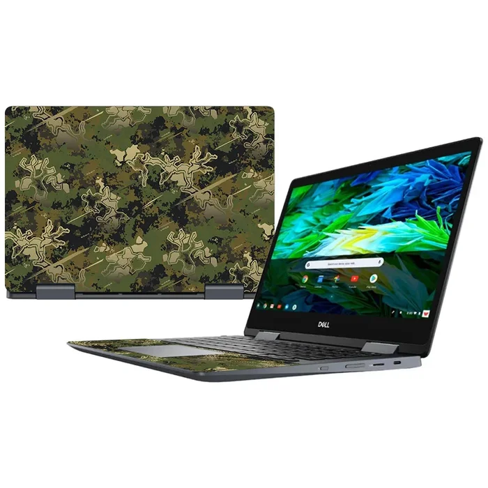 Viper Woodland Inspiron Chromebook 14″ (2018) Skin