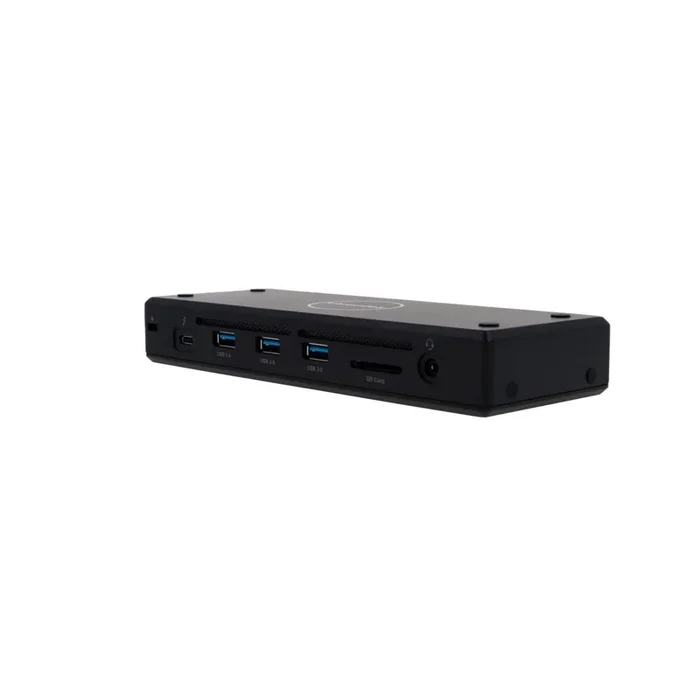 VisionTek VT5400 Dual 4K Docking Station | Thunderbolt 4 & USB-C | 80W Power Delivery | 8K Support | USB-A, SD, Ethernet | 120W Power Adapter Included | Windows, Mac Compatible