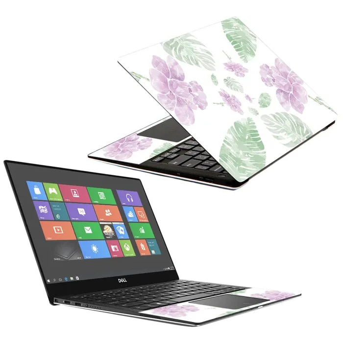 Water Color Flowers XPS 13″ 9370 (2018) Skin