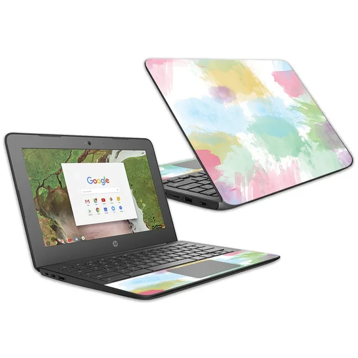 Watercolor White Chromebook G6 11.6″ (2018) Skin