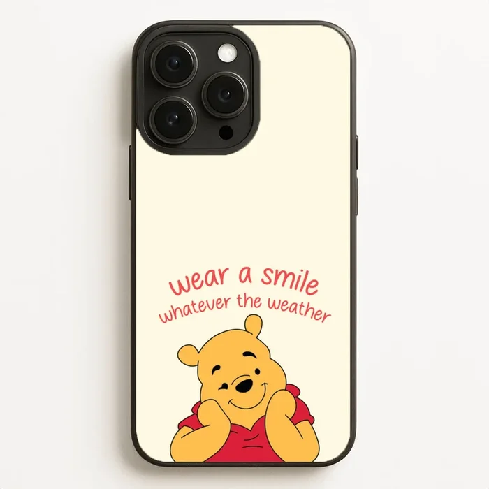 Wear A Smile Whatever The Weather Phone Case