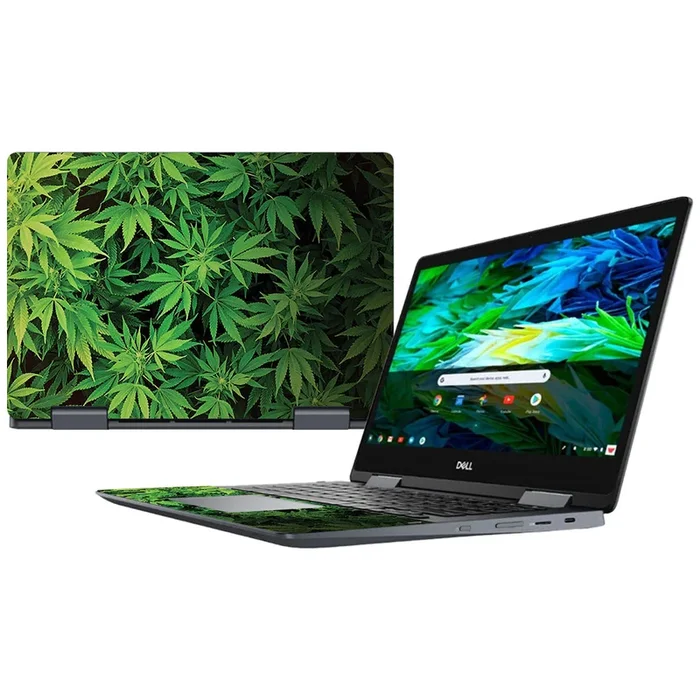 Weed Inspiron Chromebook 14″ (2018) Skin