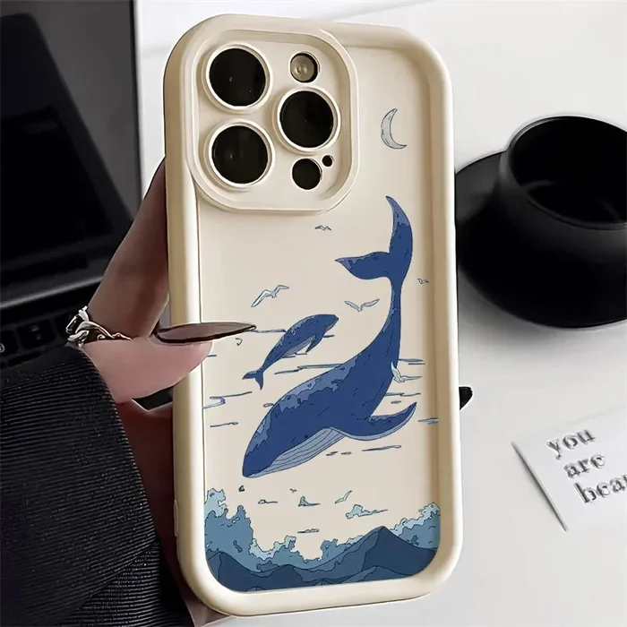 Whale Aesthetic Cover Phone Case