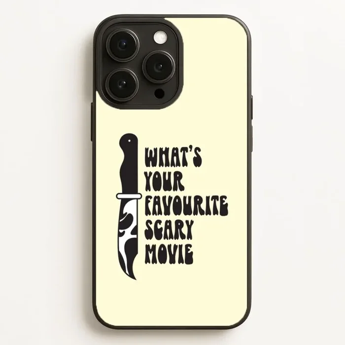What’s Your Favourite Scary Movie Trippy Phone Case