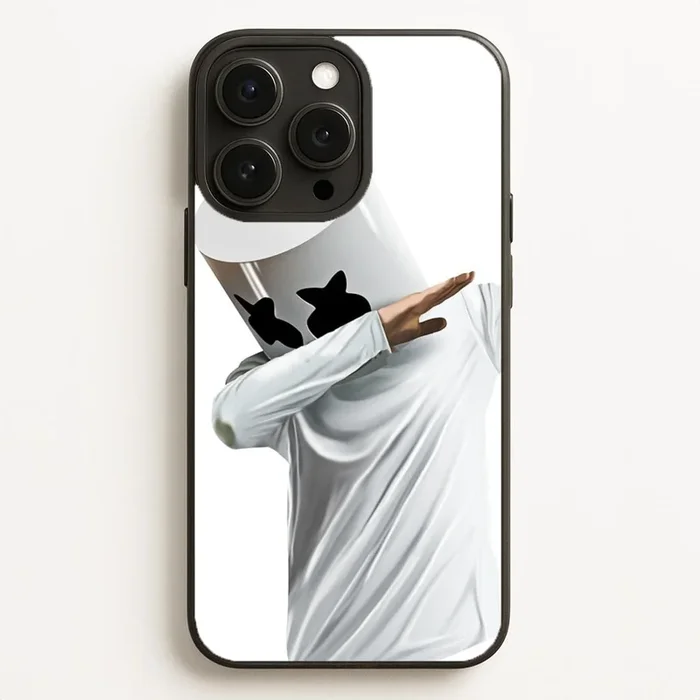 White Helmet DJ Dab Phone Case