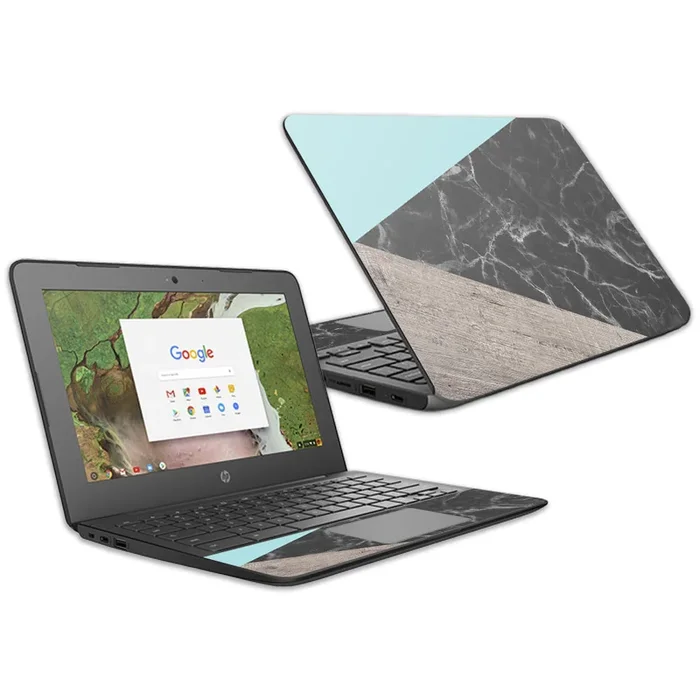 Wood And Marble Chromebook G6 11.6″ (2018) Skin