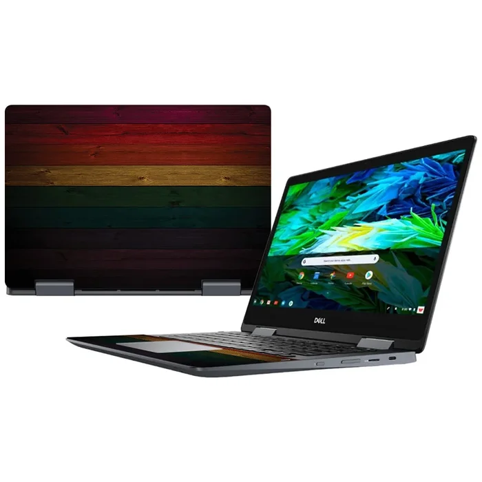 Wood Style Inspiron Chromebook 14″ (2018) Skin