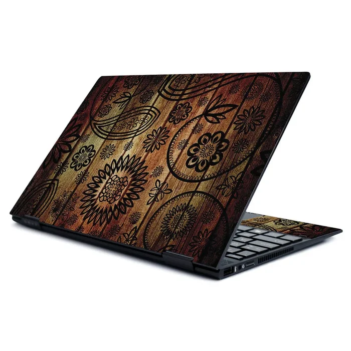 Wooden Floral Envy x360 13″ (2019) Skin