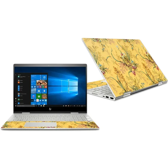 Yellow Marble End Envy x360 Convertible 15″ (2018) Skin