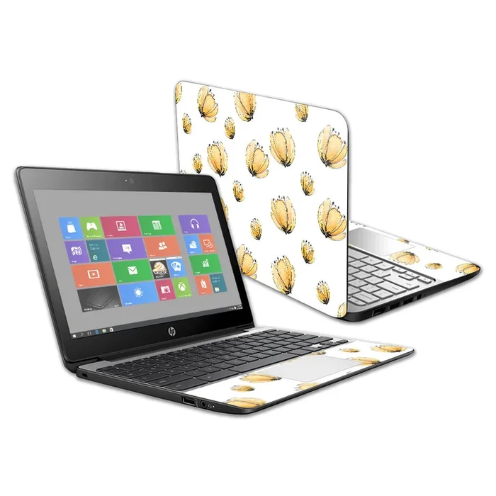 Yellow Poppy Chromebook 11 G5 11.6″ Skin