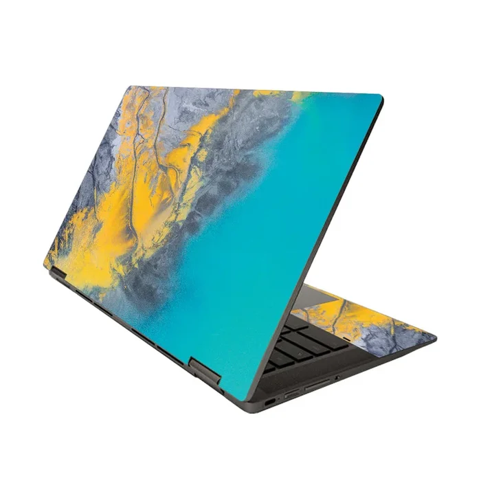 Yellow Spill Chromebook x360 14″ (2020) Skin
